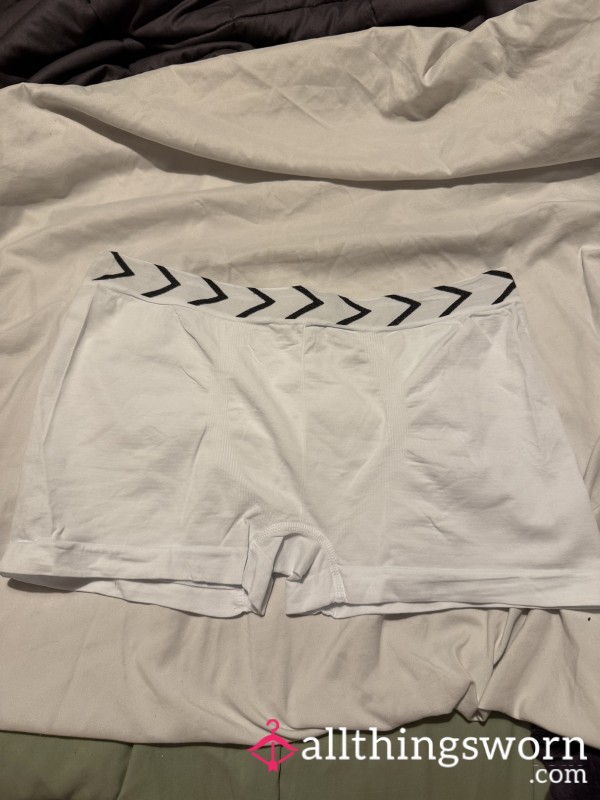 Plus Size Boxers (White)