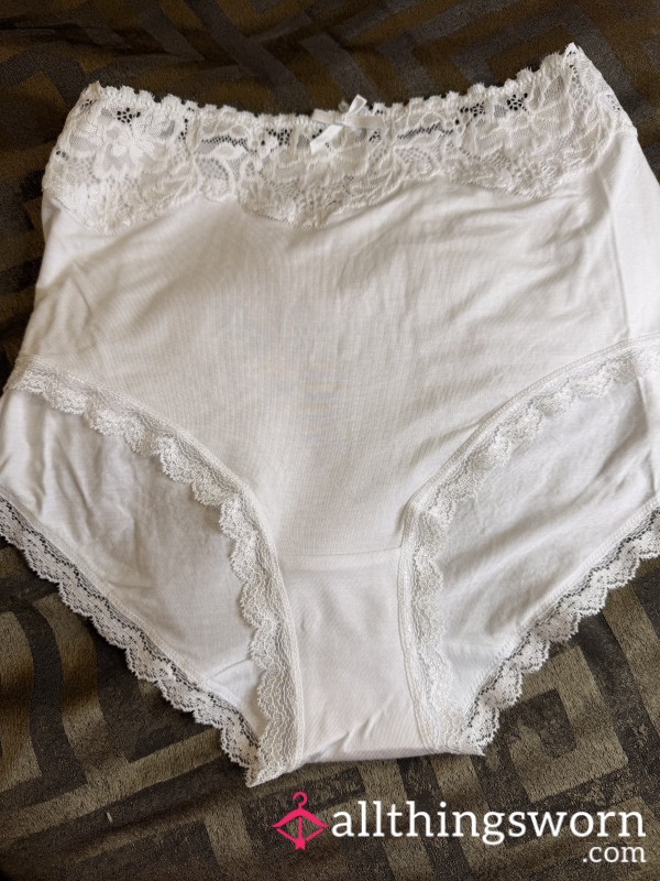 Plus Size Panties Ready To Be Ruined