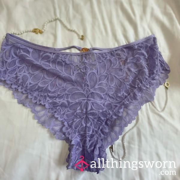 Savage X Purple Lace Panty