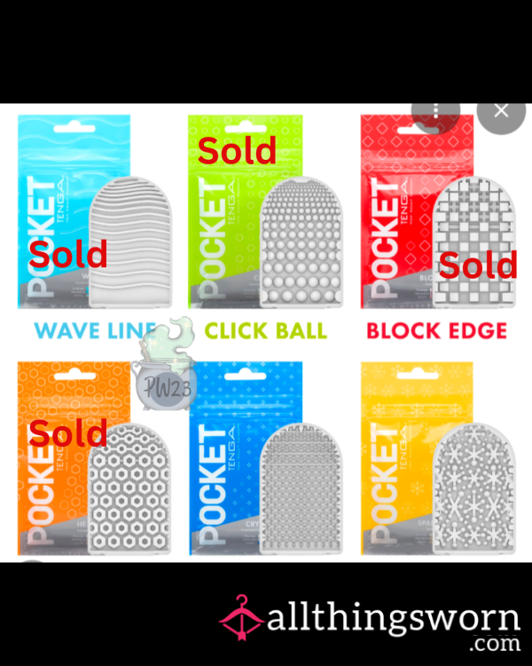 Pocket Tenga's (male Masturbation Toy)