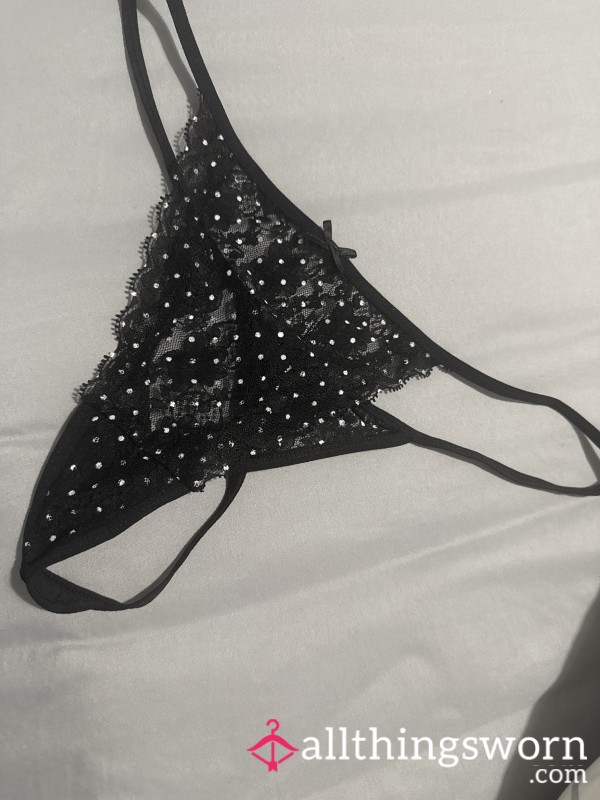 Poka Dot G String !