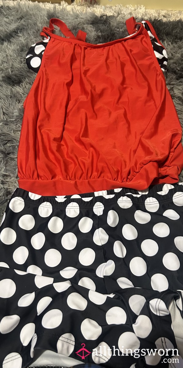 Poke A Dot 2 Piece Swimsuit