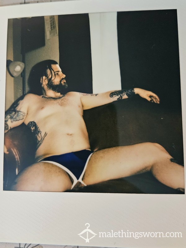 Polaroid Of Hot Daddy Bear