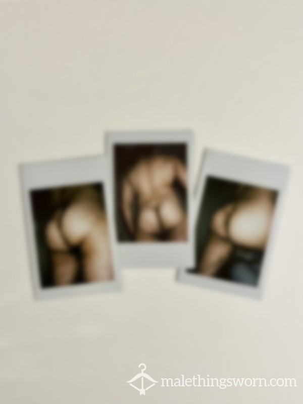 Polaroid Pictures Pack (x3) - A**. Get 3 Instant Film Photos Of My A** 🥵 Never A Repeated Foto So Expect Some Slight Differences