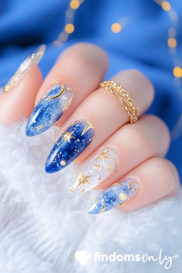 🌙 Polished Moon Stone: Full Gem-Grade Gel Set