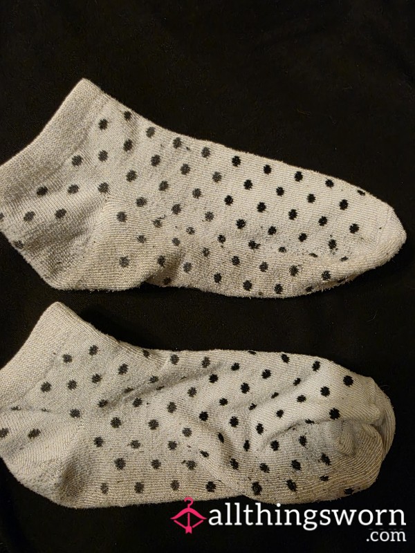 Polka Dot Ankle Socks
