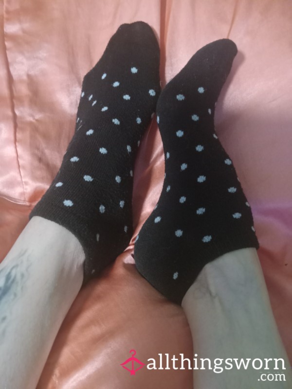 Polka Dot Ankle Socks