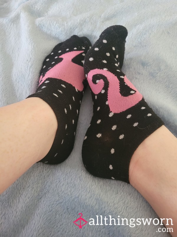 Polka Dot Ankle Socks - Ships In 2 Days - Smelly