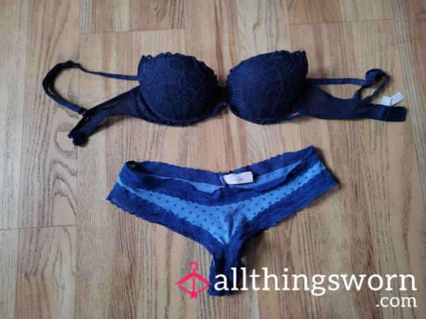 Polka Dot Bra And Thong