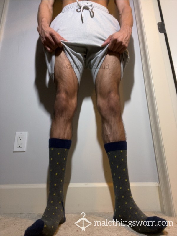 Polka Dot Crew Socks