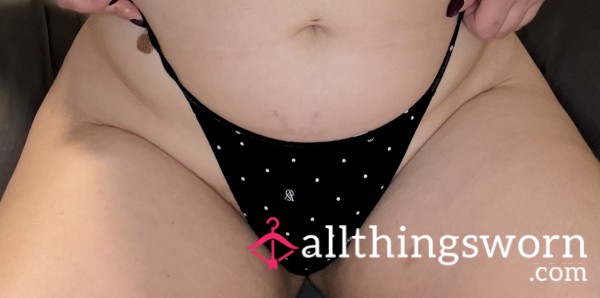 Polka Dot G-string 🖤