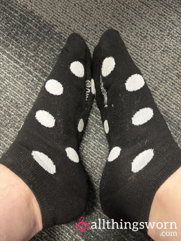 Polka Dot Mickey Socks