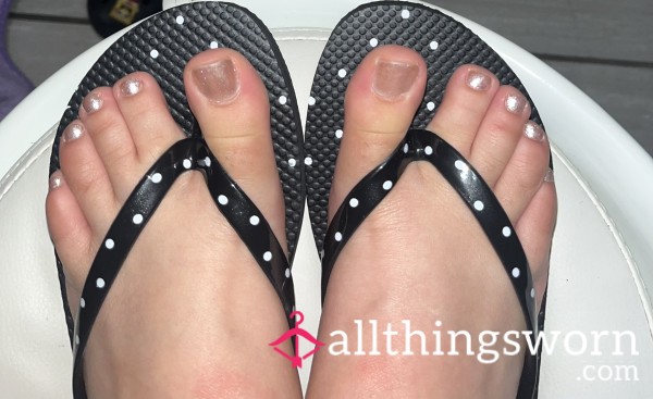 Polka Dot Sandals