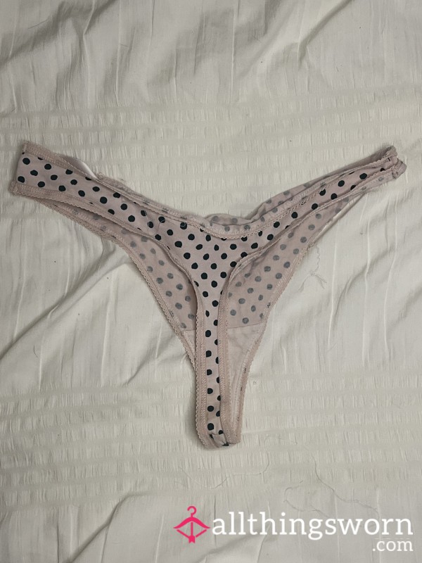 Polka Dot Thong