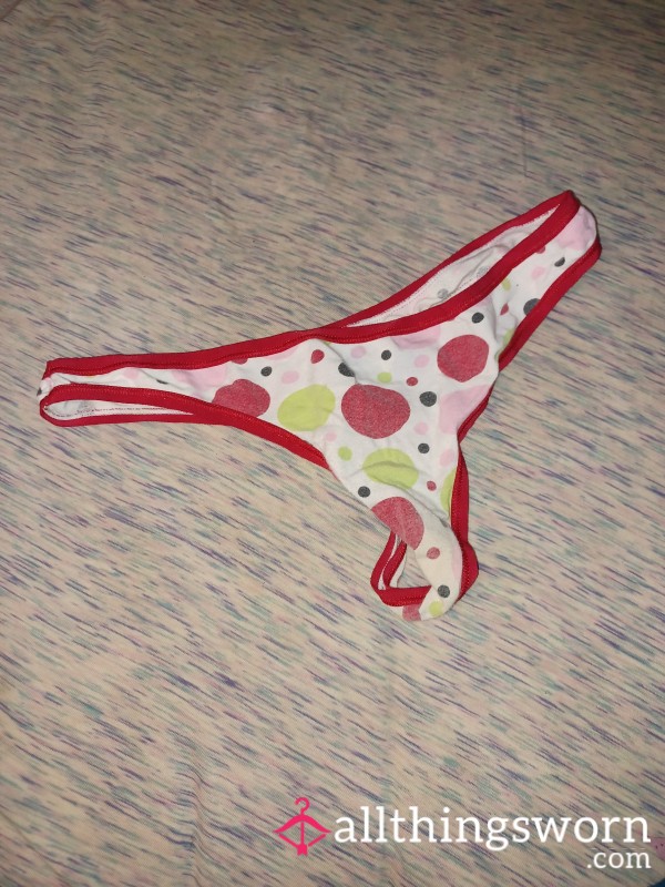 Polka Dot Thong