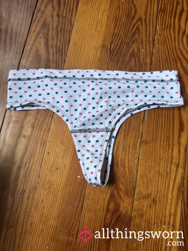 Polka Dot Thong