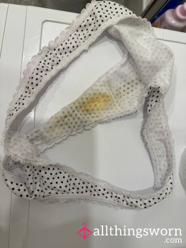 Polka Dot Thongs – 3d Of Sticky Sweetness