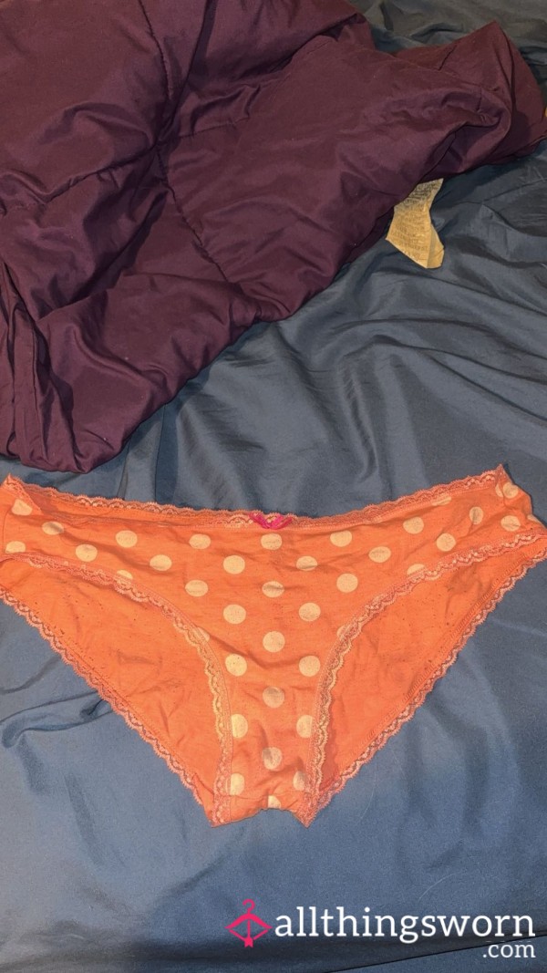Polkadot Sun Orange Panties