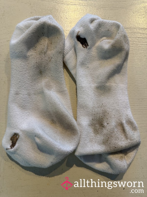 Polo Old White Ankle Socks And Salty