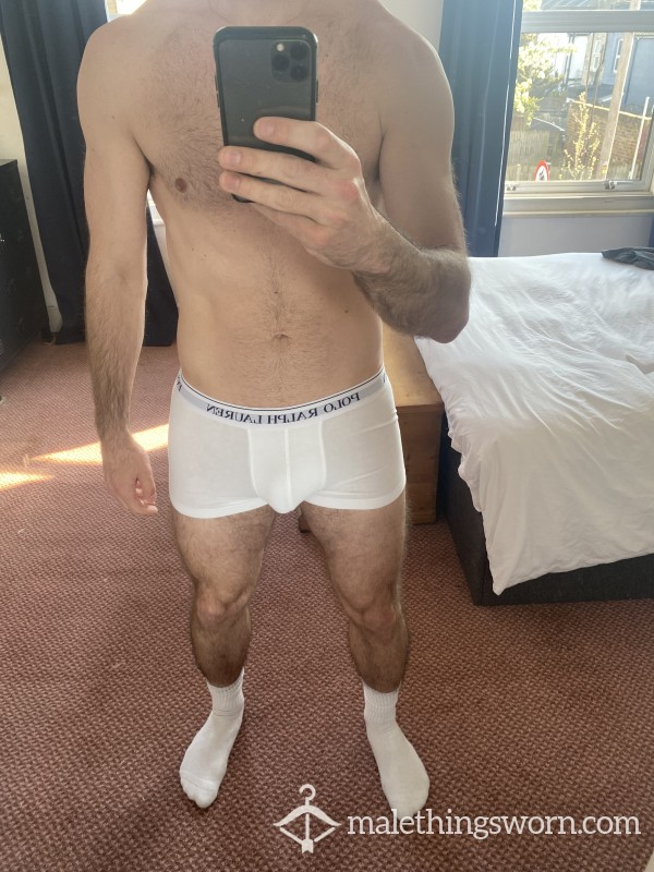 Polo Ralph Lauren White Boxers