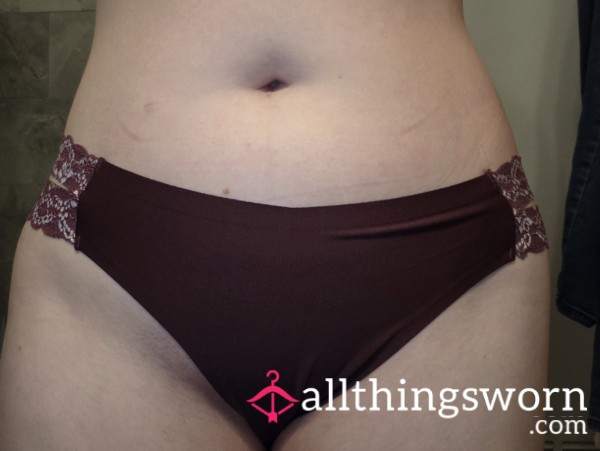Polyester 24 Hour Worn Cheeky Panties