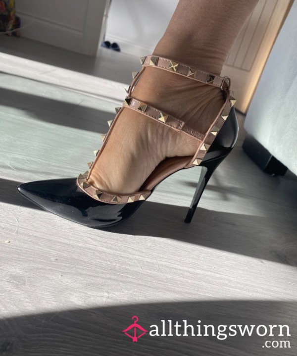 Posh Totty Valentino Sky Scraper Heels 🖤🔥🔥