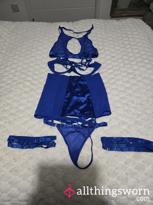 Posing In Front Of Bedroom Mirror In My New Sheer Lingerie Xx