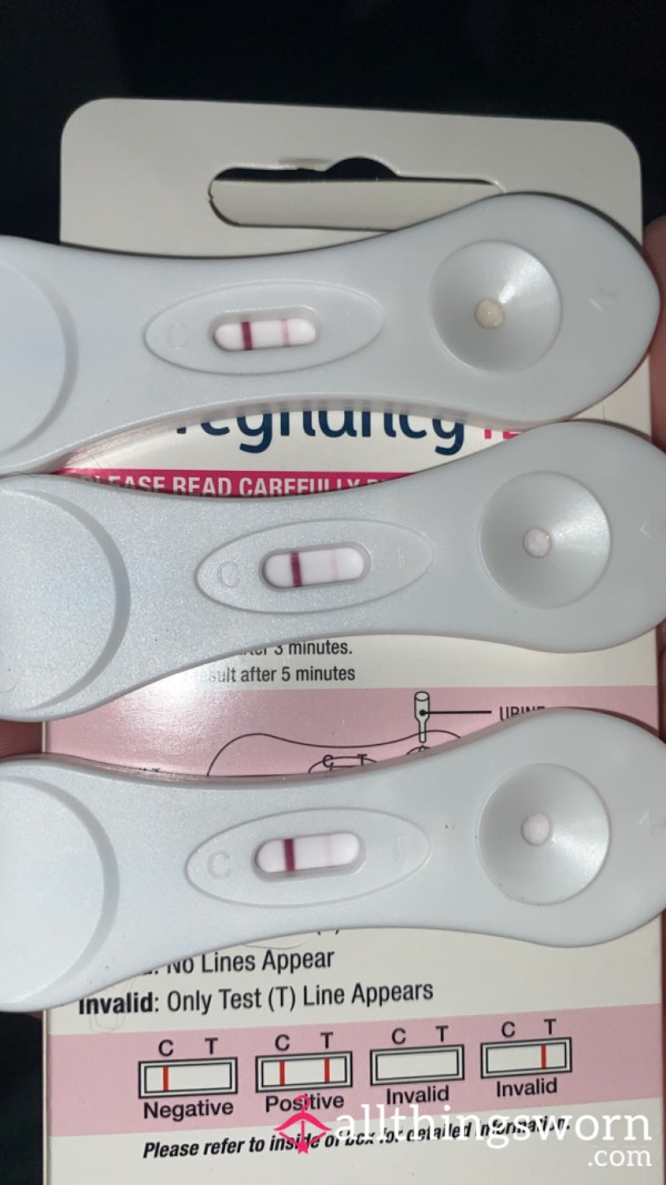 POSITIVE Pregnancy Test