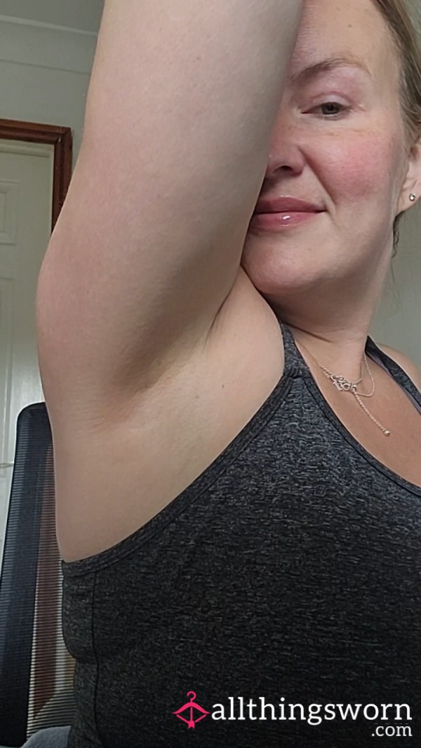 Post Gym Sweaty Armpit Worship 4min