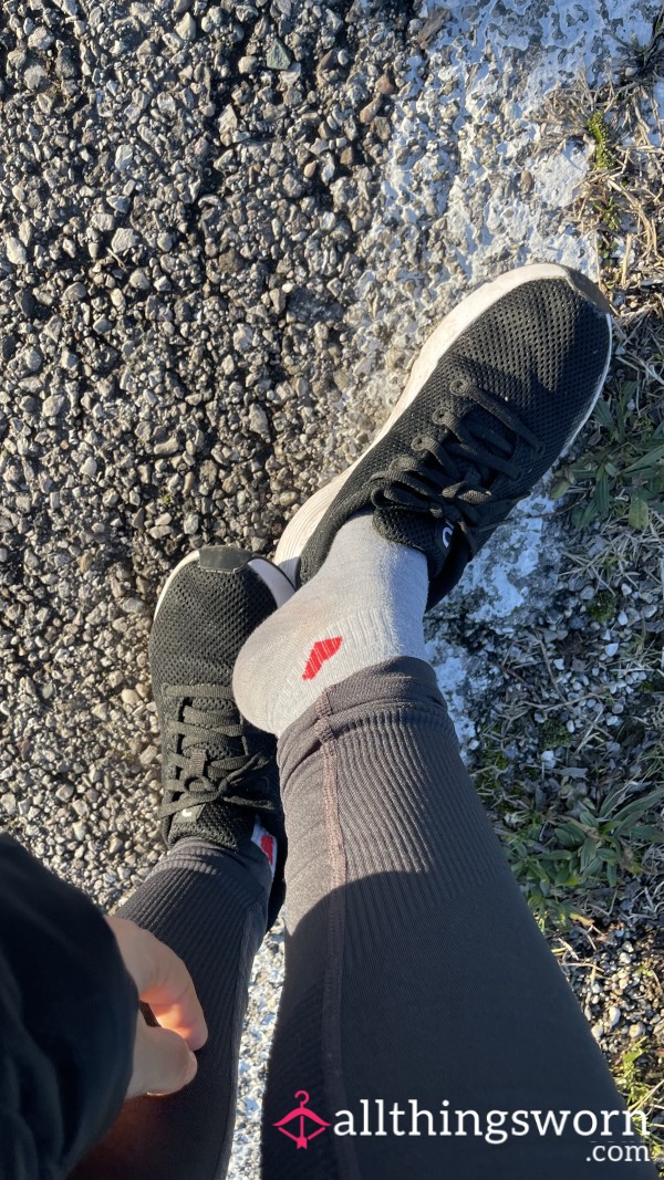 Post-run Socks With A Red Heart