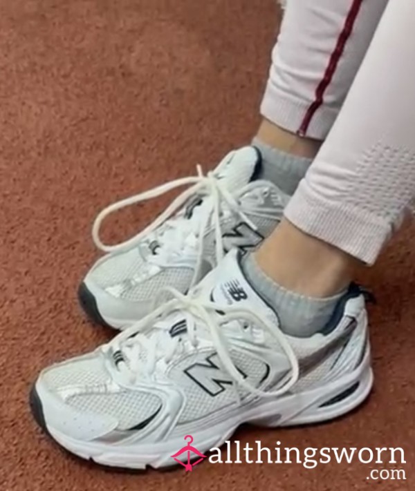 Post-Workout Sock Removal – Warm Gym Feet, Trainer Off, Sock Off Video 👟🧦🔥