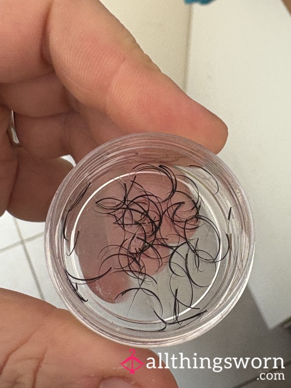 Pot Of My False Eyelashes