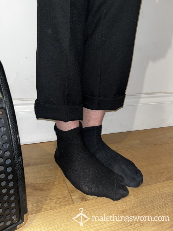 Potent Black Socks Worn All Day Band Practice