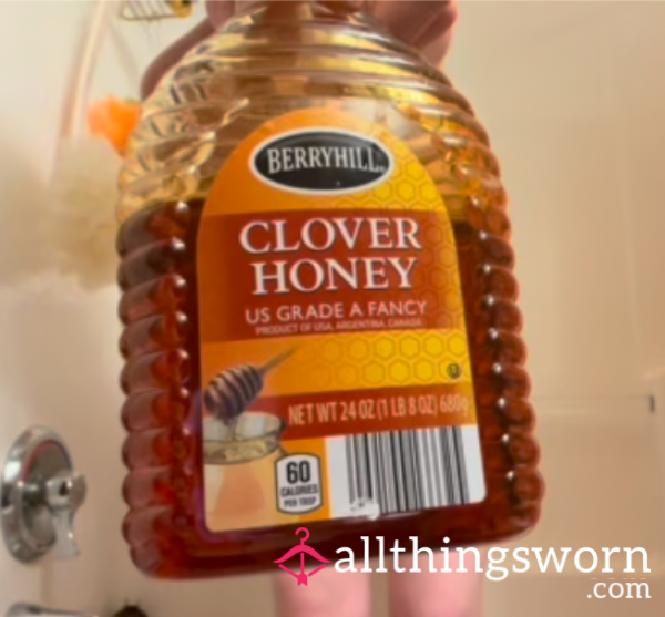 Pouring Warm Honey All Over My Nude Body