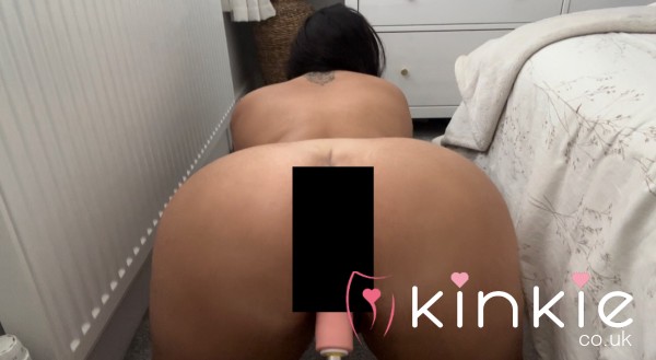 POV Doggy Creamy Drill JOI With S** Machine💦