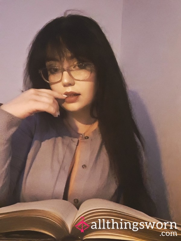 POV.. The Librarian Catches You Watching Her Read 📚 💋