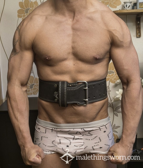Powerlifting Sweat Belt – 5 Years Used