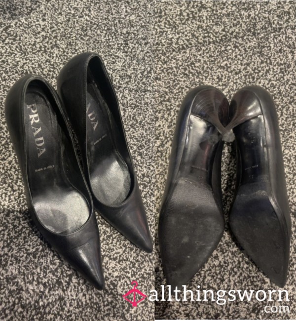 Prada Leather Heels