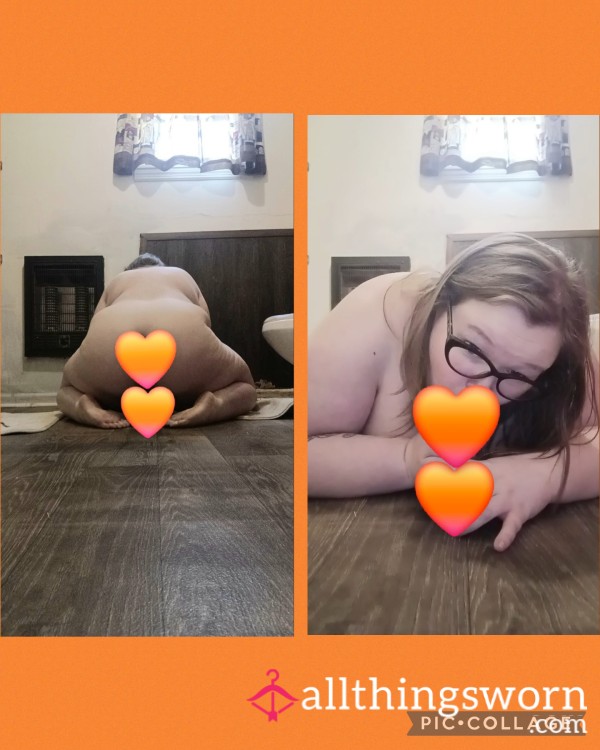 Pre Made Content: Riding Di**o From The Back & Di**o Sucking