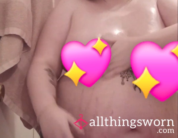 Pre-Made Content: Watch Me Oil-Up & Play W/ My Titties