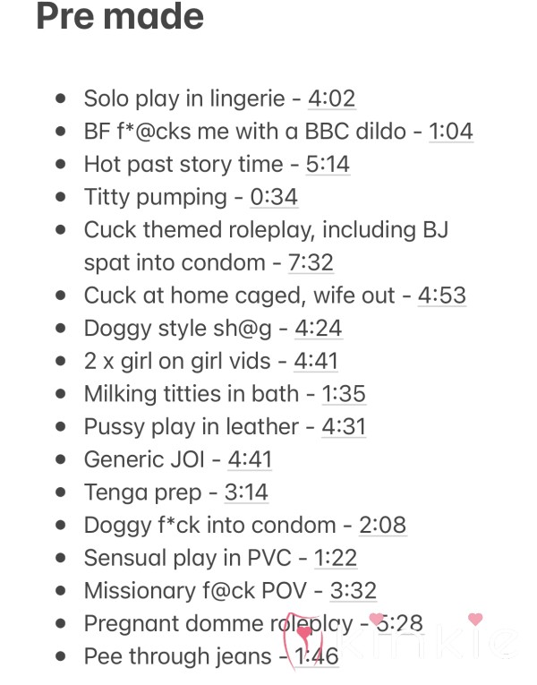 Pre Made Video Content … Come And See What Floats Your Boat ⛴️ 😉🤤