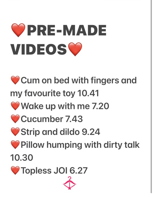 Pre Made Videos ❤️
