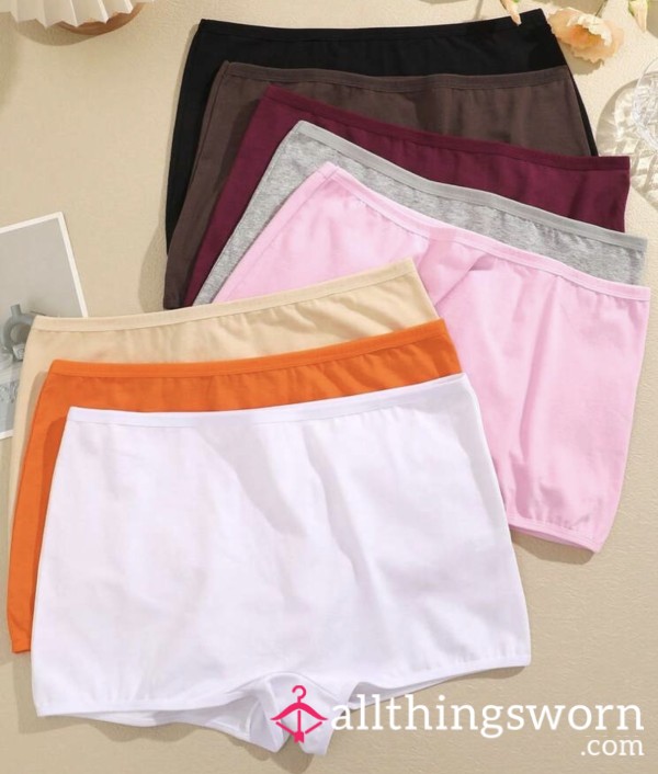 Cotton Boy Shorts + FREE USA SHIPPING