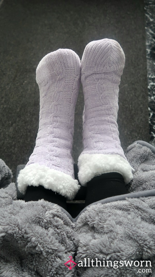 Pre Order Goddess Tootsie® Exclusive – Extra Thick Smelly Fluffy House Socks