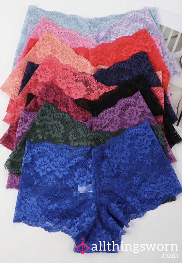 Pre Order Lace Boy Shorts