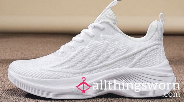Pre Order White Gym Sneakers