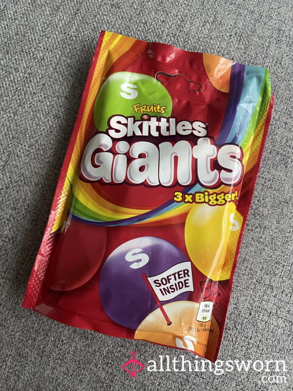 ✨🍬 Pre-Sucked Giant Skittles 🍬✨