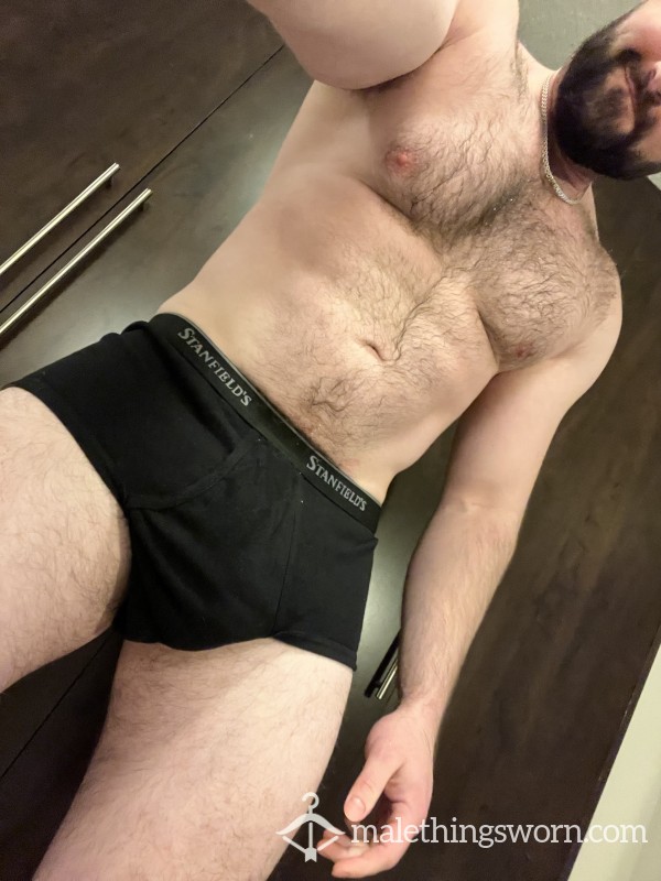 Prec*m Soaked Cop Underwear