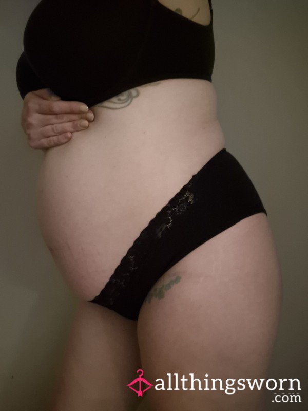 Pregnant Belly, Soft Panties & Real Wear