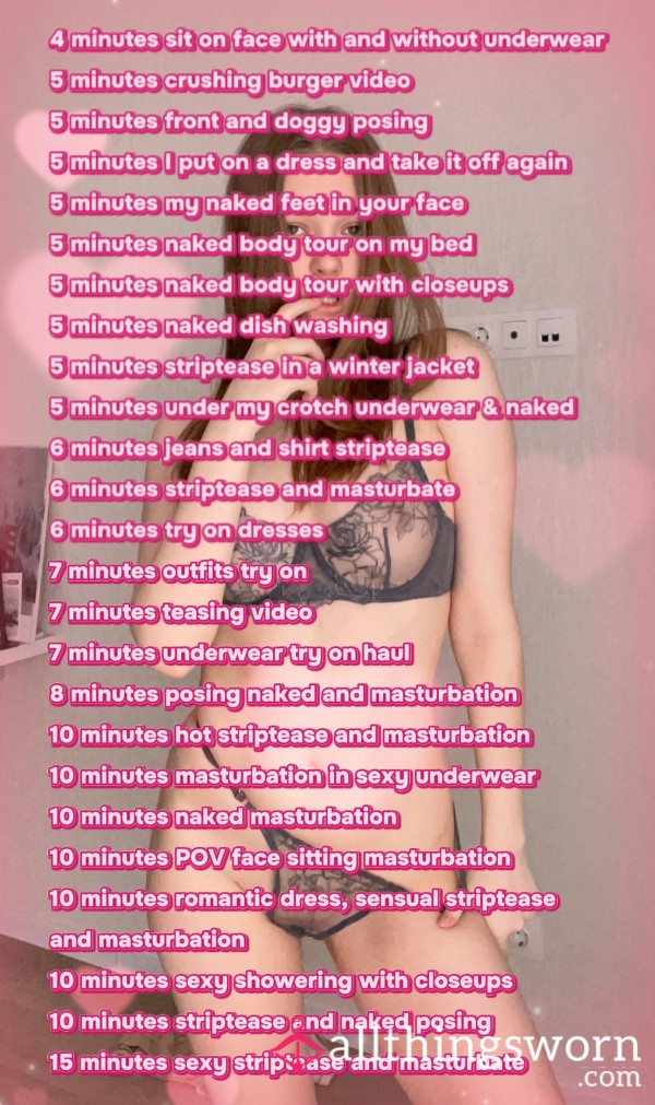 Premade Video List